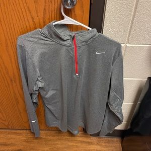 Plain Grey Nike Pullover